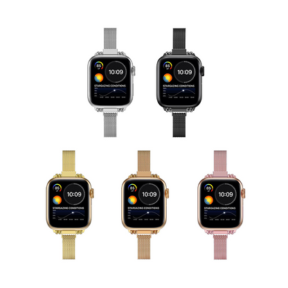 [5 colors available] Milanese Slim Magnetic Band [Apple Watch]