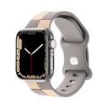 [Unique Pattern] Check Pattern Silicone Band [Apple Watch]