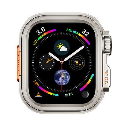 [4 colors available] Ultra-style double-sided protective metal frame [Apple Watch]