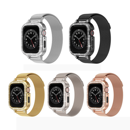 【全5色（ケース付き）】エレガントミラネーゼステンレスバンド【アップルウォッチ】 - Apple Watchバンド専門通販【BELTIES(ベルティーズ)】