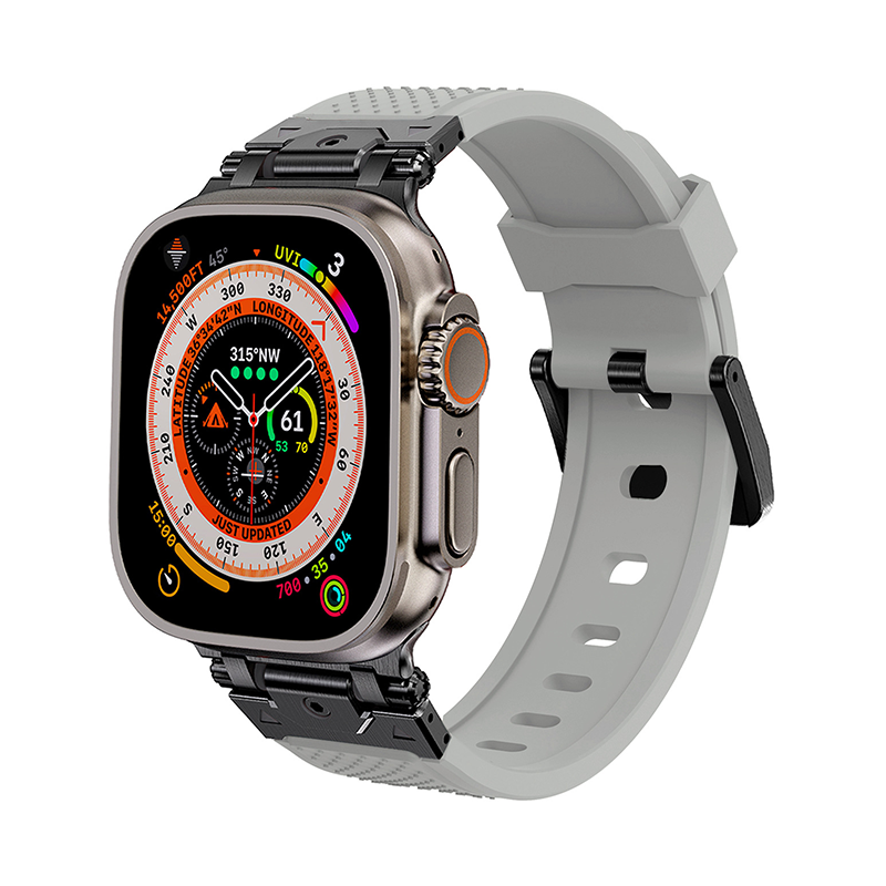 Tough Stainless Steel TPU Band for Apple Watch (18 Colors Available)