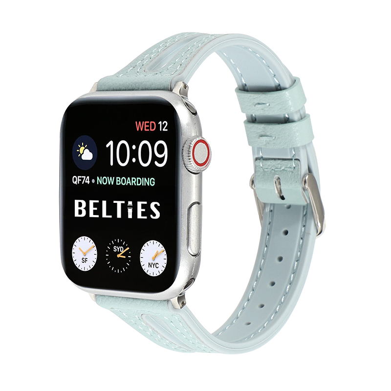【全9色】ピアスシリコンレザーバンド【アップルウォッチ】 - Apple Watchバンド専門通販【BELTIES(ベルティーズ)】