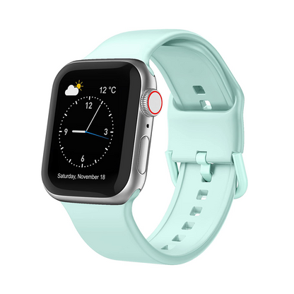 [30 colors available] Color buckle silicone band [Apple Watch]