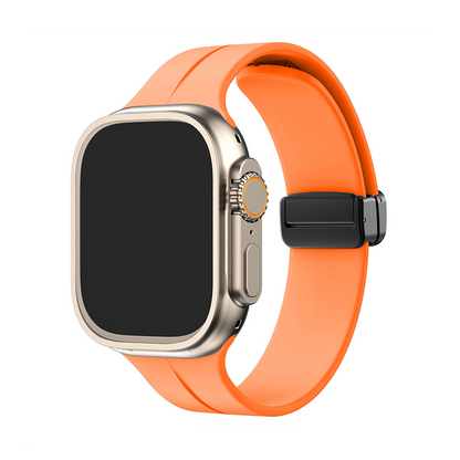 [15 colors available] Magnetic Flex Silicone Band [Apple Watch]