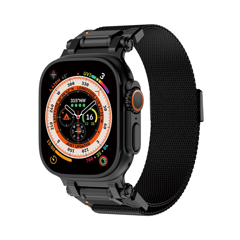 [Metal x Mesh] Hybrid Milanese Band [Apple Watch]