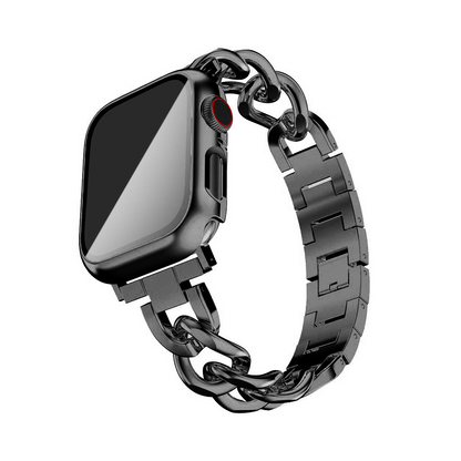 [4 colors available] Elegant chain link band [Apple Watch]