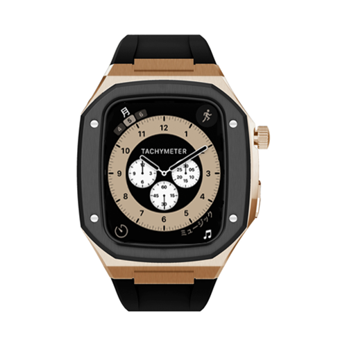 [13 colors available with integrated case] Premium metal band [Apple Watch]