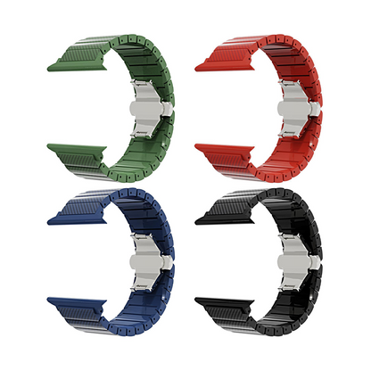 [4 colors available] Kevlar carbon pattern band [Apple Watch]