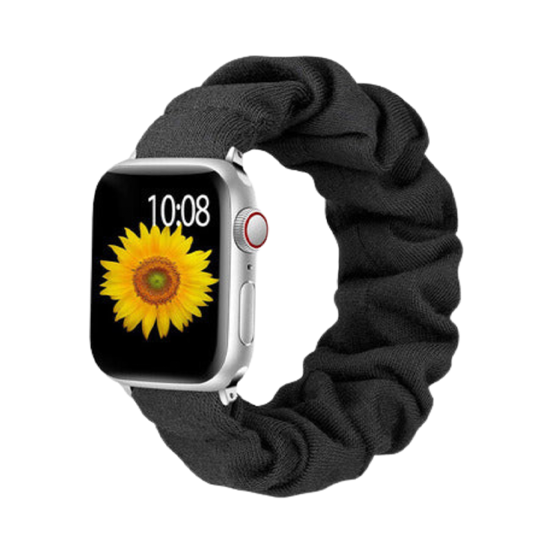 [19 colors available] Feminine scrunchie band [Apple Watch] 