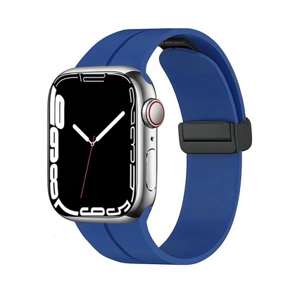 [15 colors available] Magnetic Flex Silicone Band [Apple Watch]