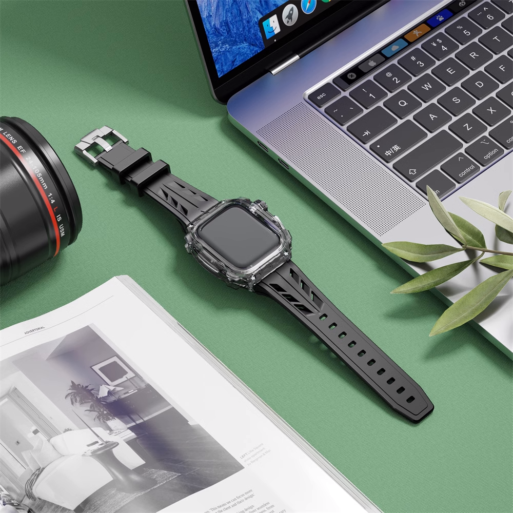 [7 colors available] Tough Clear Protect Band [Apple Watch]