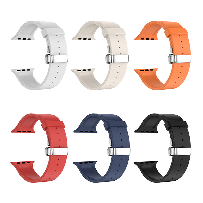 [6 colors available] Elite Rubber Sport Band [Apple Watch]