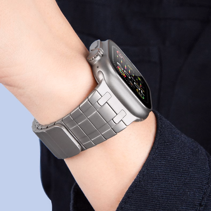 [4 colors available] Dual Line Magnetic Band [Apple Watch]