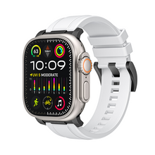 [Tough Silicone] Stainless Steel Connect Sport Band [Apple Watch]