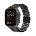 Coarse Mesh Jagged Metal Magnetic Band for Apple Watch