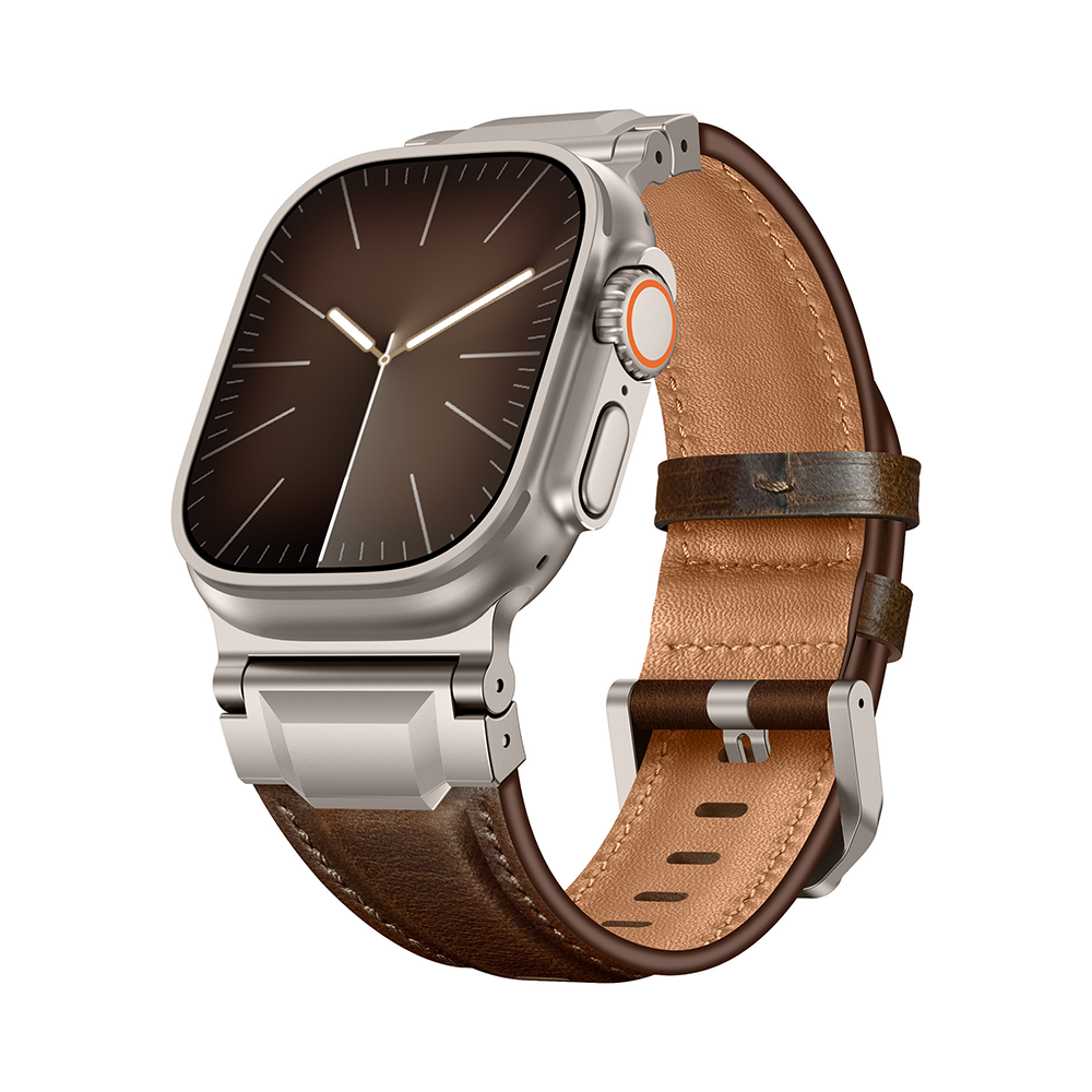 【大人の冒険心】アドベンチャーレザーバンド【アップルウォッチ】