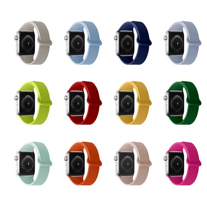 【独特な質感】ロックテクスチャシリコンバンド【アップルウォッチ】