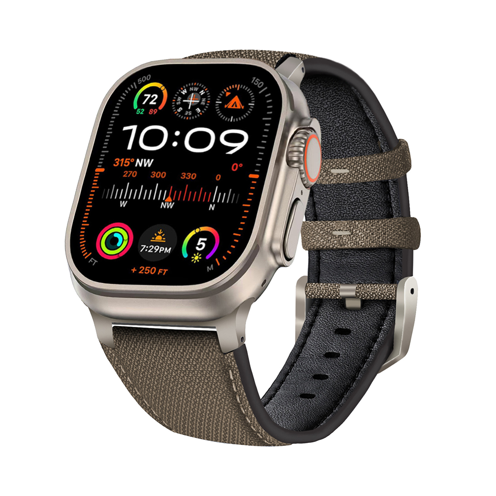 【軽量×タフ】ナイロンファブリックバンド【アップルウォッチ】