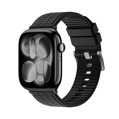 【薄くてしなやか】グリッドフィットラバーバンド【アップルウォッチ】
