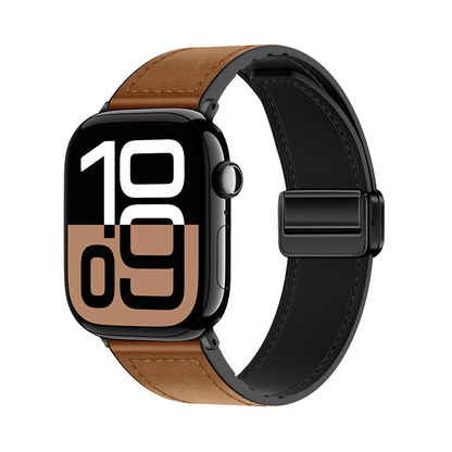 【全40色】シリコンレザーマグネットバンド【アップルウォッチ】