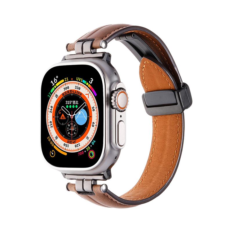 Diesel ディーゼル Apple Watch用 レザーバンド マルチカラー 全12色】メタルリンクレザーバンド【アップルウォッチ】｜Series 12