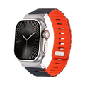 Secure Fit Magnetic Lock Silicone Band for Apple Watch