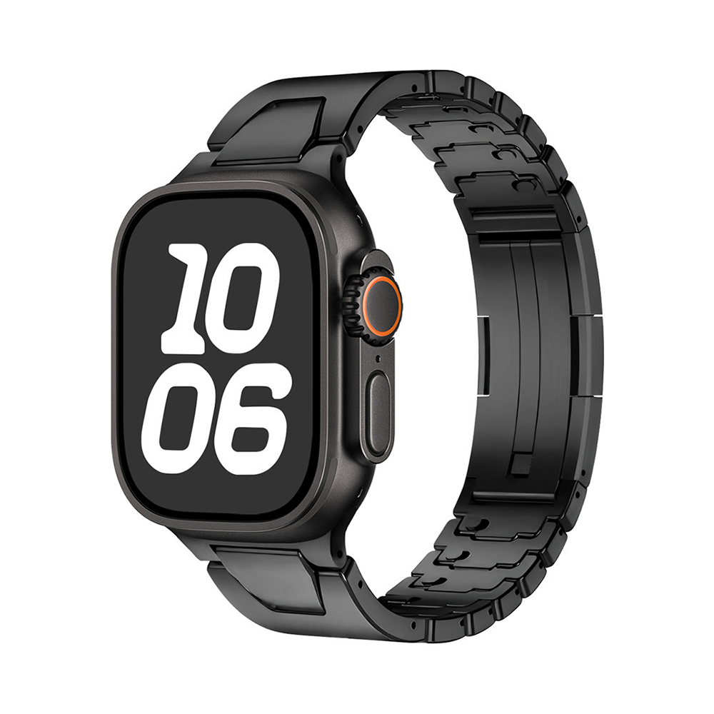 【最新デザイン】モダンカットステンレスバンド【アップルウォッチ】