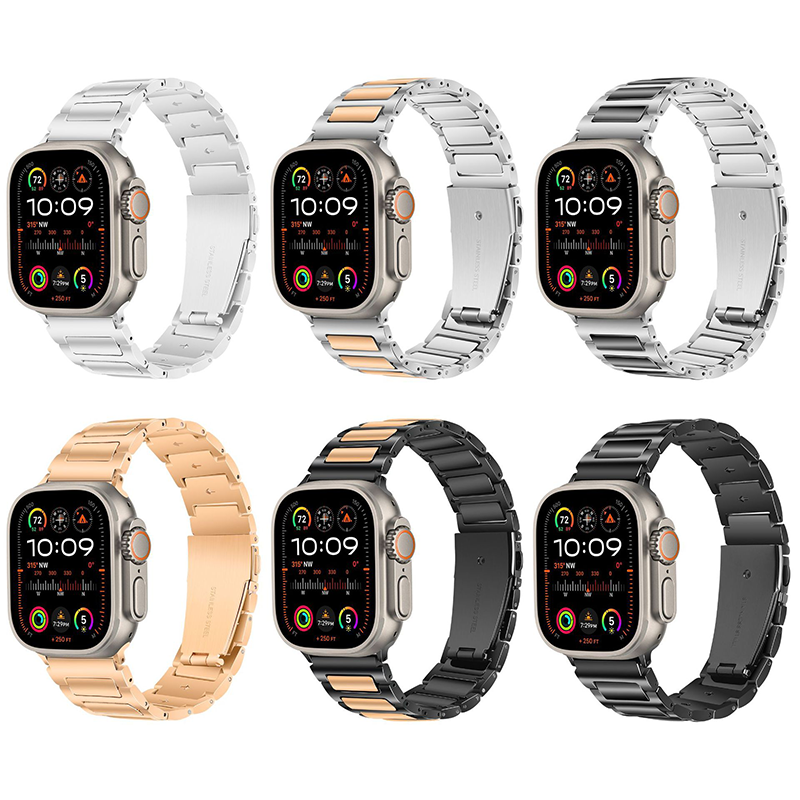 [6 colors available] Dual-tone stainless steel band [Apple Watch]