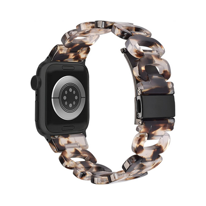 [7 colors available] Circle Link Resin Band [Apple Watch]