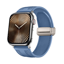 [Magnetic Comfort] Braided Silicone Magnetic Band [Apple Watch]
