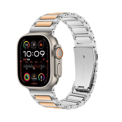 [6 colors available] Dual-tone stainless steel band [Apple Watch]