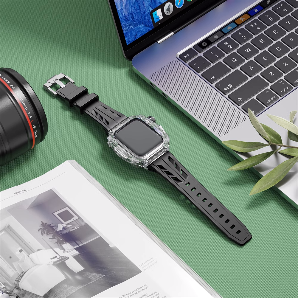 [7 colors available] Tough Clear Protect Band [Apple Watch]