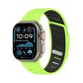 [15 colors available] Two-tone bent silicone band [Apple Watch]