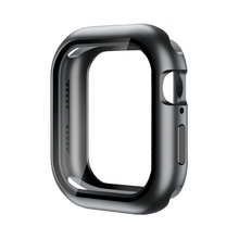 [Double-sided glass protection] Full-coverage aluminum glass case for Apple Watch