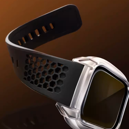 [3 colors available] Breathable Armor case integrated band [Apple Watch]