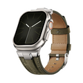[Heavy Style] Metal Edge Leather Band [Apple Watch]