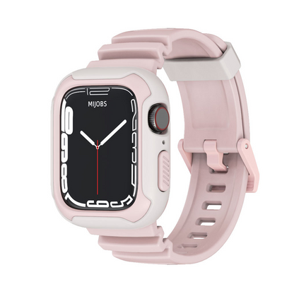 [12 colors available] Bicolor protective TPU band [Apple Watch]