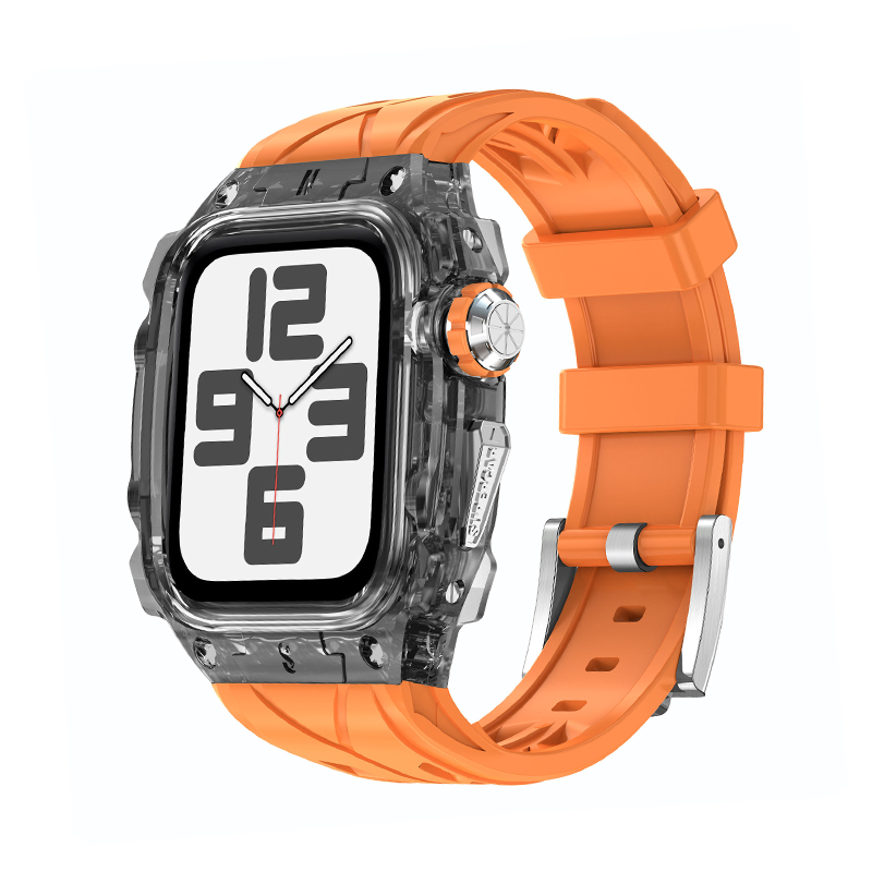 [7 colors available] Tough Clear Protect Band [Apple Watch]