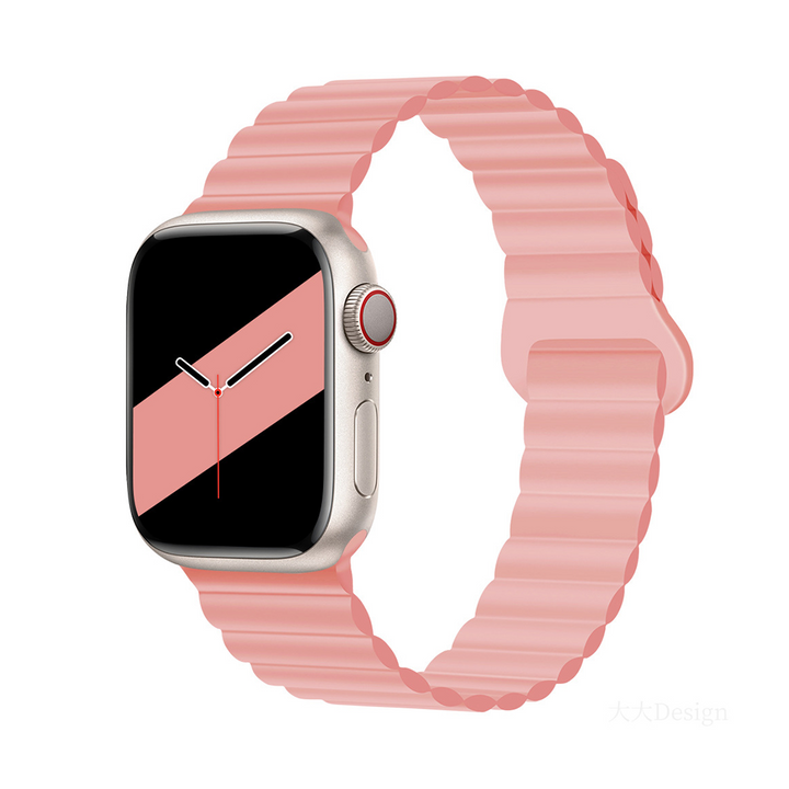 [22 Colors to Choose From] Colorful Magnetic Silicone Band [Apple Watch]