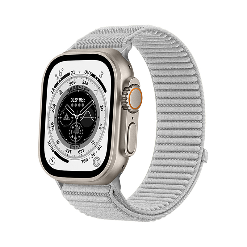 【ストレスフリー装着】カラフルナイロンマジックバンド【アップルウォッチ】