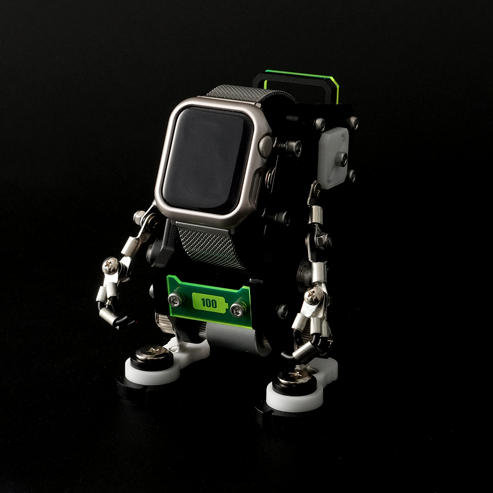 【全3タイプ】ロボット型アップルウォッチスタンド【ROBOTOYS】