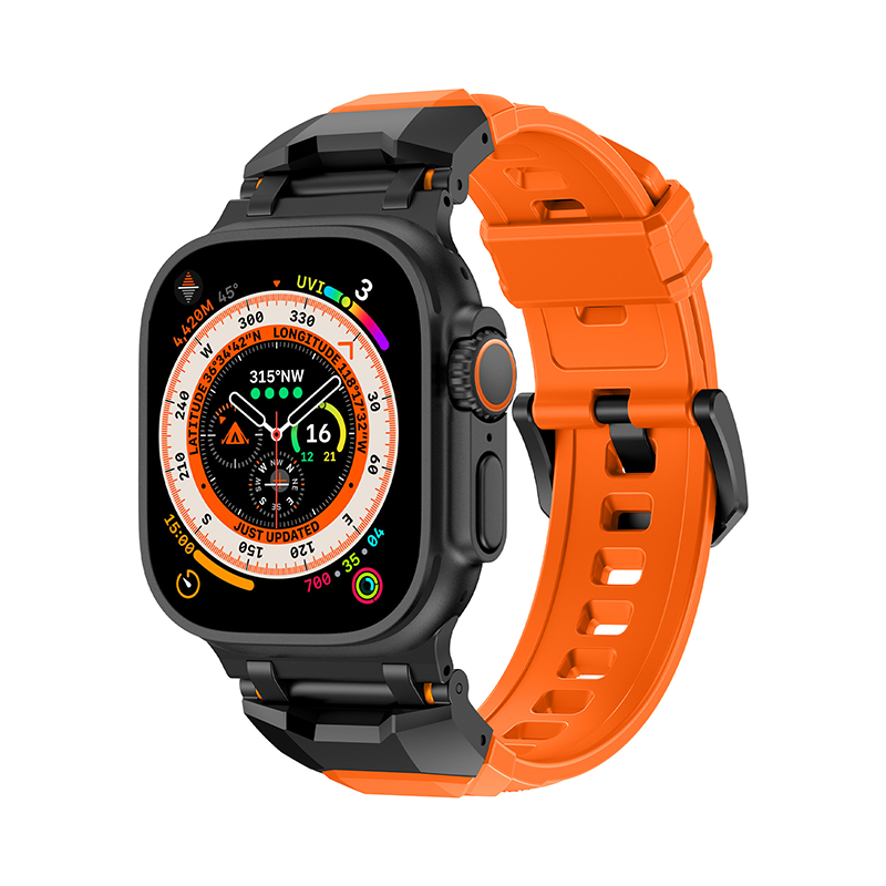 Shield Connect Silicone Band (8 colors available) for Apple Watch