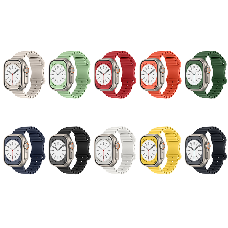 【夏を彩る】ポップカラースポーツバンド【アップルウォッチ】