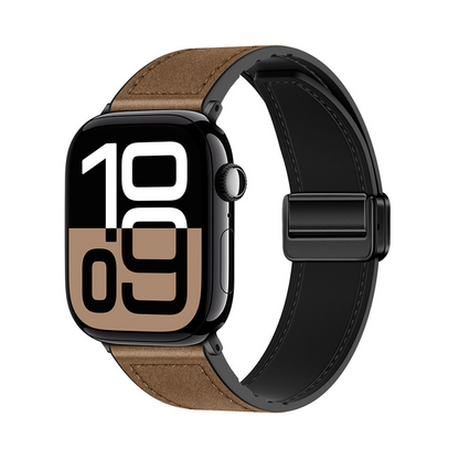 【全40色】シリコンレザーマグネットバンド【アップルウォッチ】