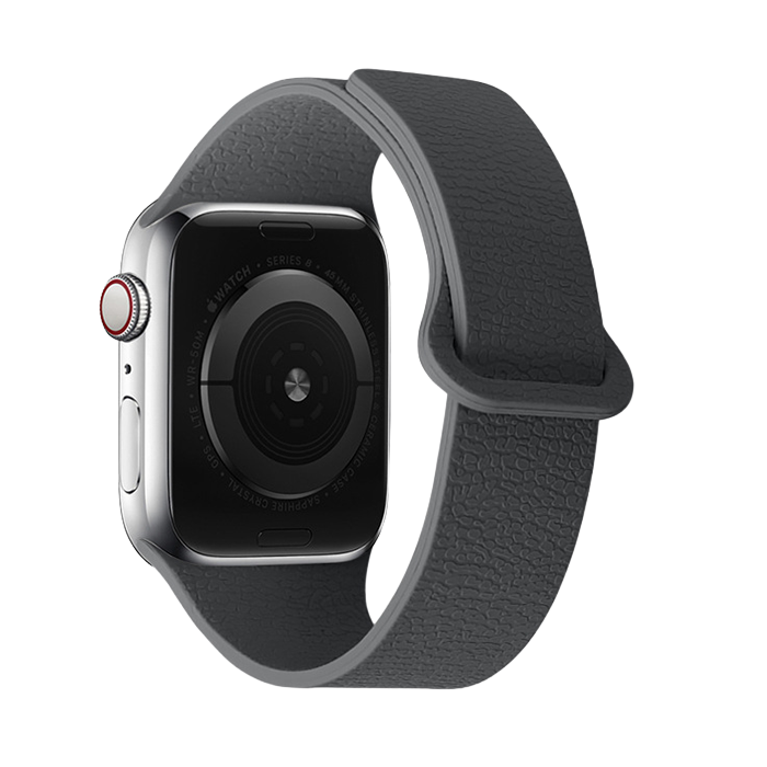 【独特な質感】ロックテクスチャシリコンバンド【アップルウォッチ】