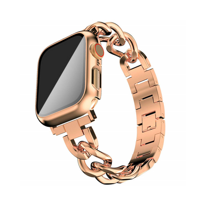 [4 colors available] Elegant chain link band [Apple Watch]