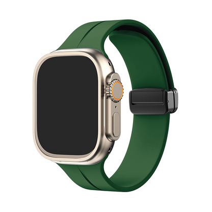 [15 colors available] Magnetic Flex Silicone Band [Apple Watch]