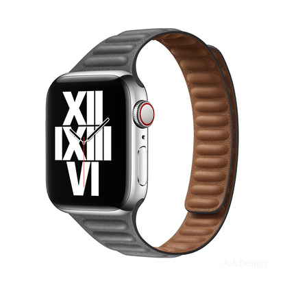 [20 colors available] Small waist magnetic leather band [Apple Watch]