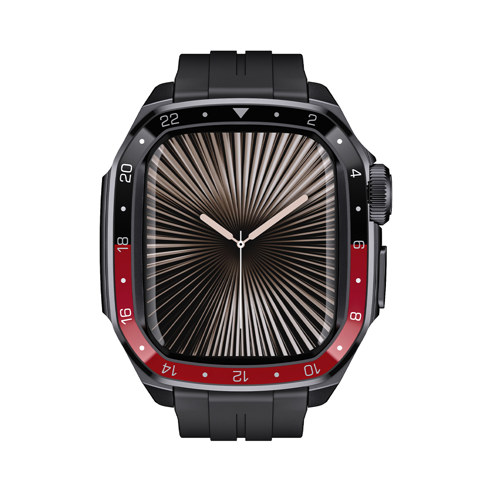 【Series10/11専用】プレミアムベゼルシリコンバンド【アップルウォッチ】