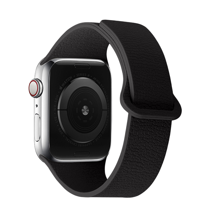 【独特な質感】ロックテクスチャシリコンバンド【アップルウォッチ】